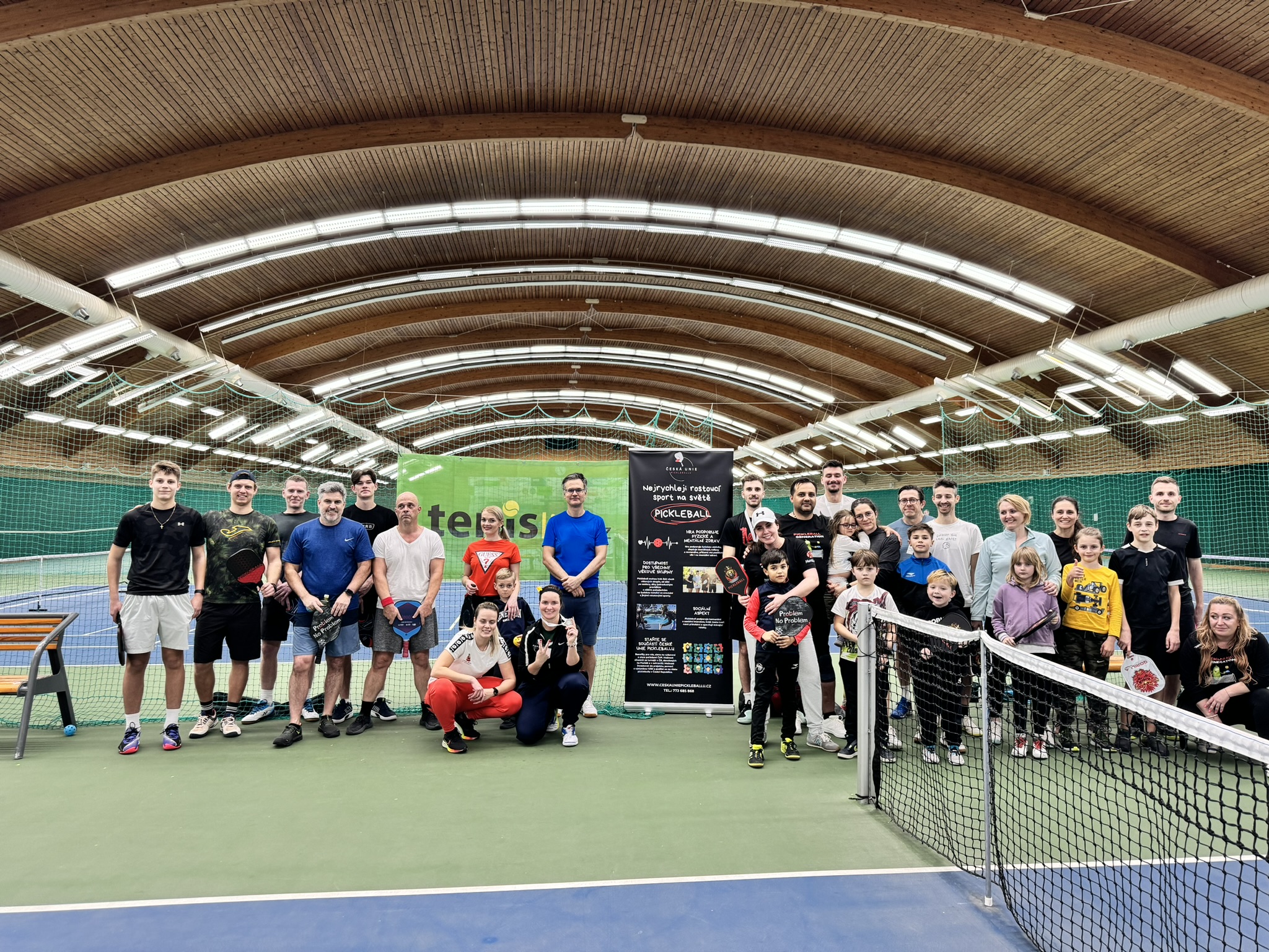 První turnaj v pickleballu na oficiálním povrchu v ČR