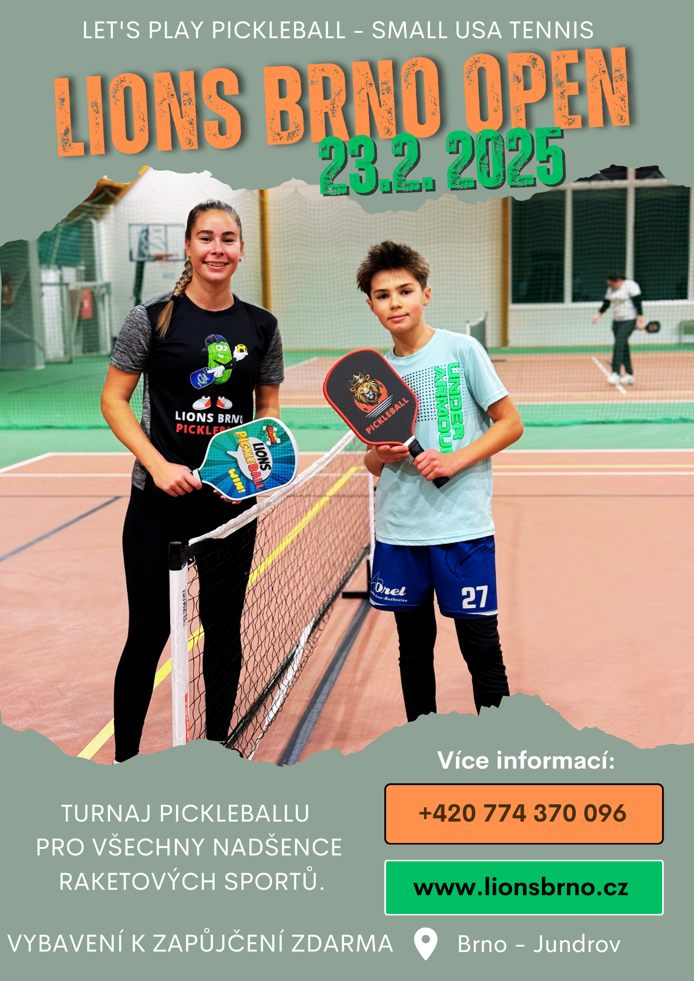 Lions Brno Open 23.2.2025 (1st edition) posledních 6 míst